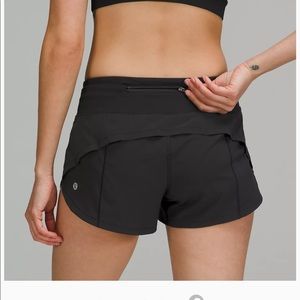 Lululemon Green/Blue pattern Running Shorts